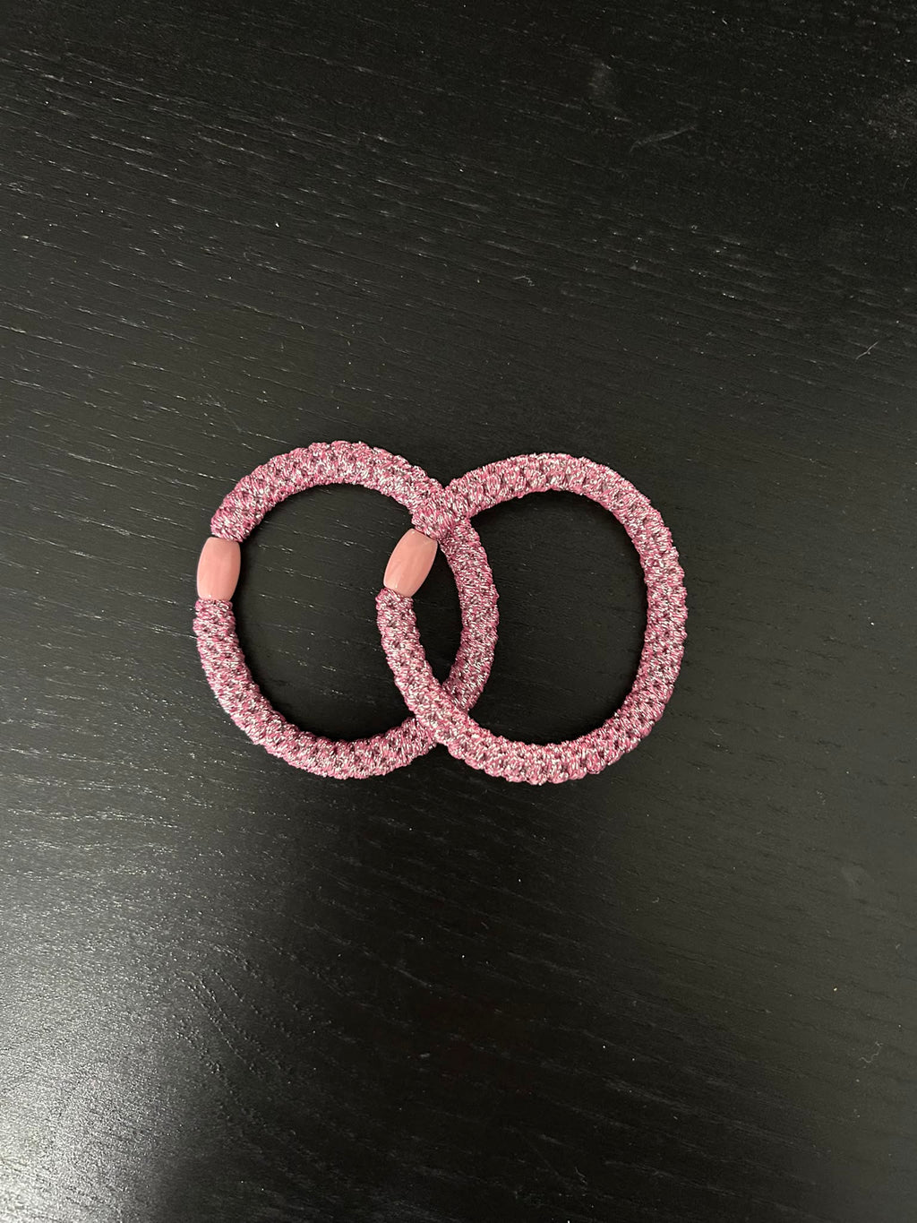 Glitter Haarelastiekje - Roze
