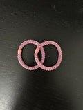 Glitter Haarelastiekje - Roze