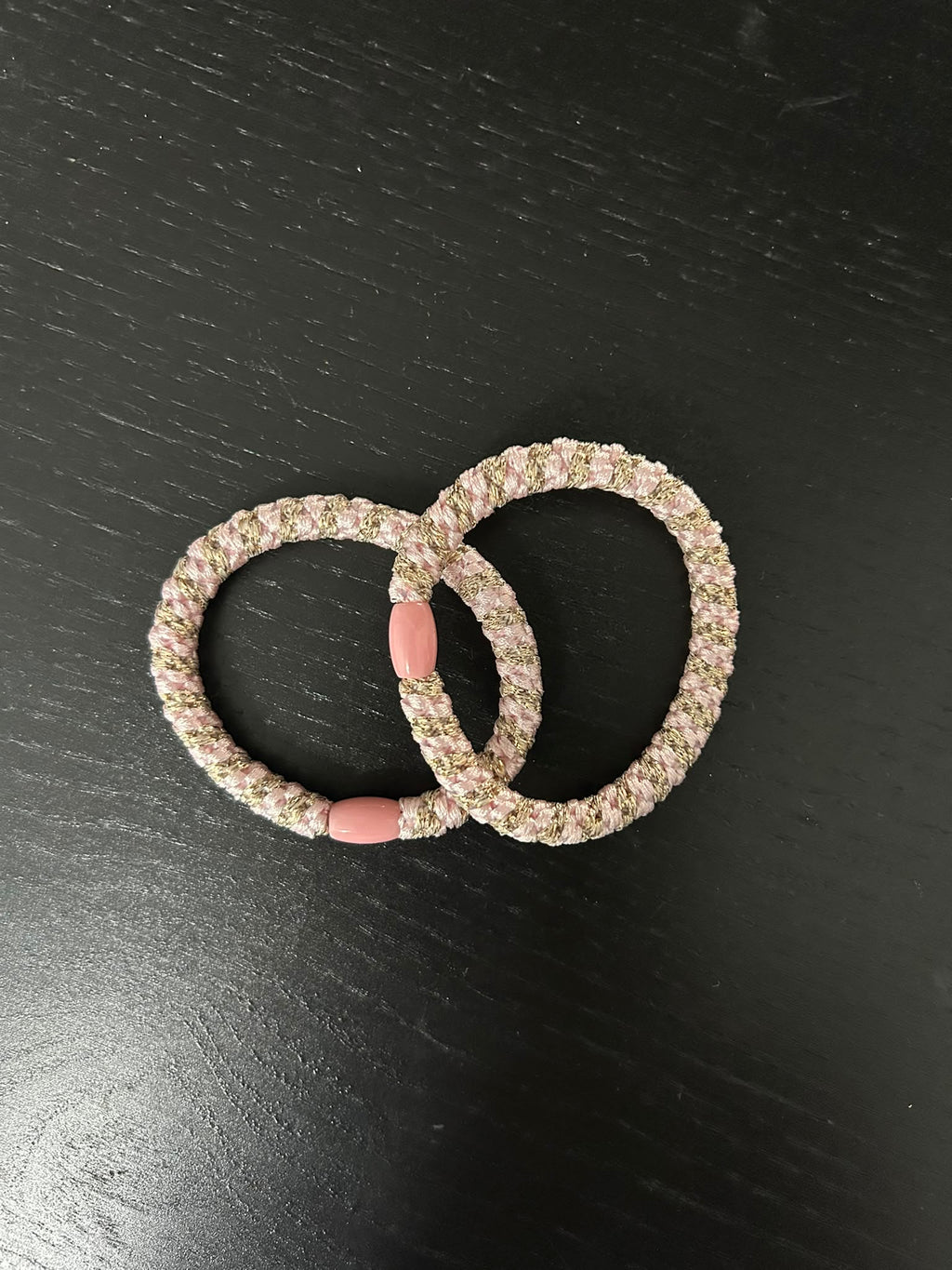 Glitter Haarelastiekje - Zilver