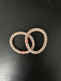 Glitter Haarelastiekje - Zilver