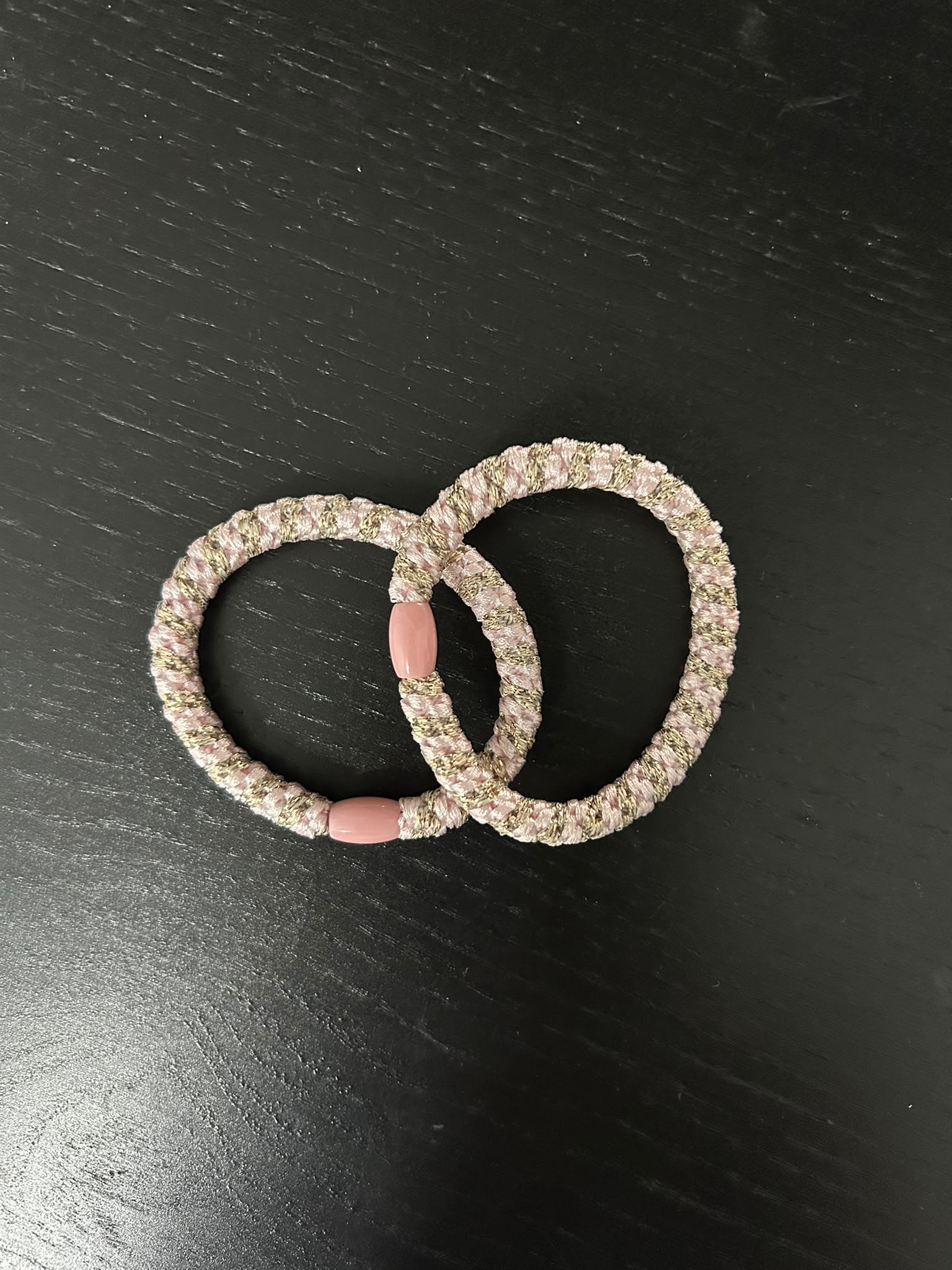 Glitter Haarelastiekje - Zilver