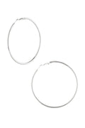 Large Hoop Oorbellen - Roestvrij Staal