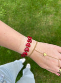 Red Heart Bracelet