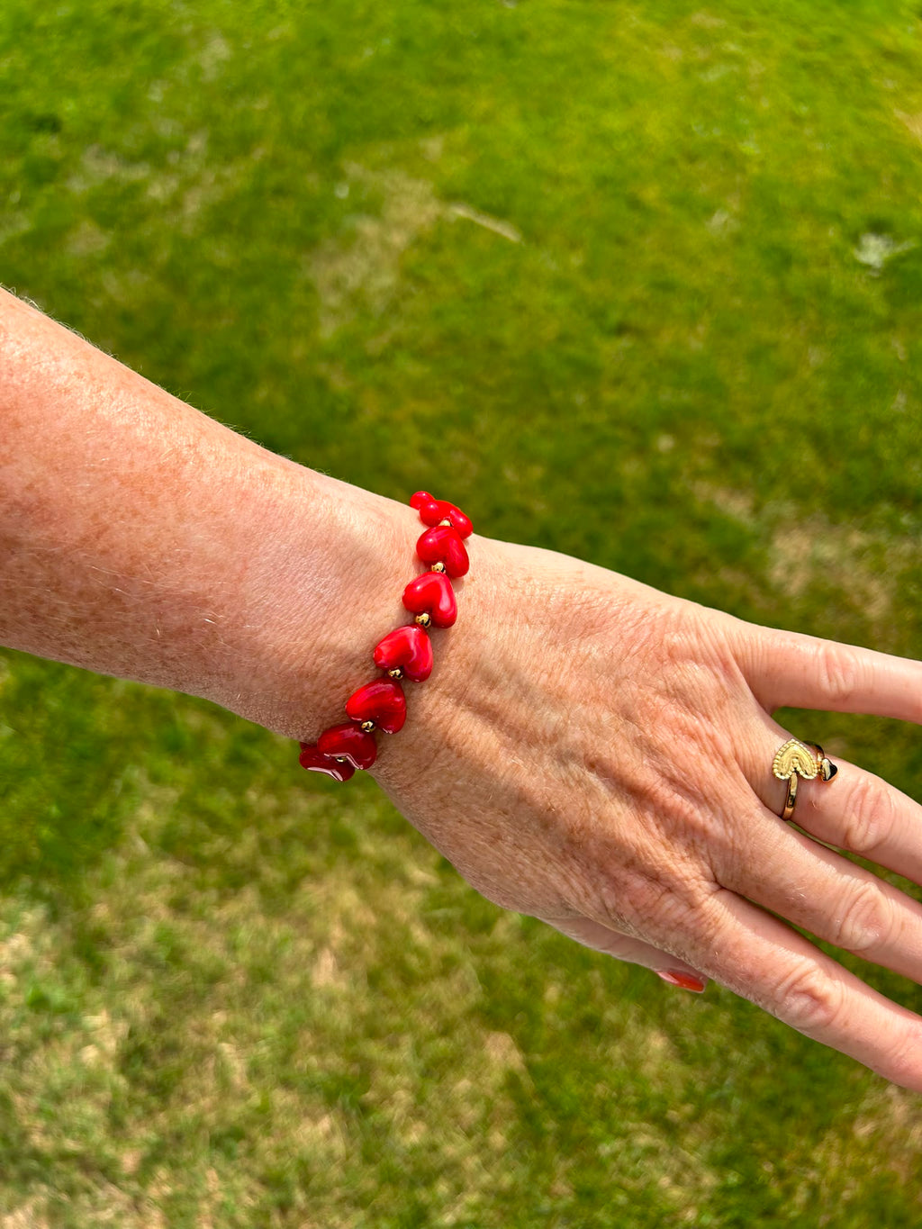 Red Heart Bracelet