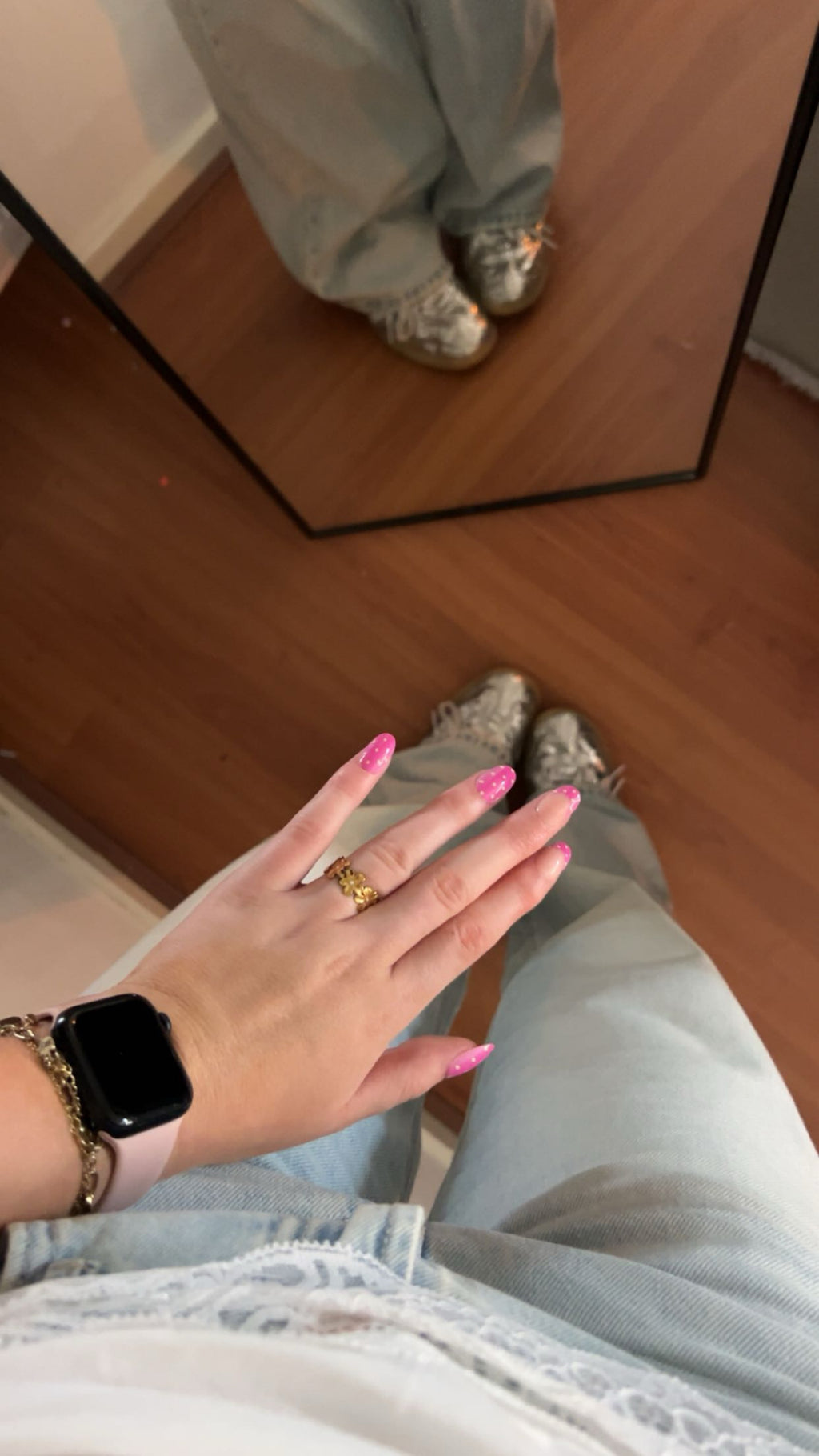 Infinite flowers ring