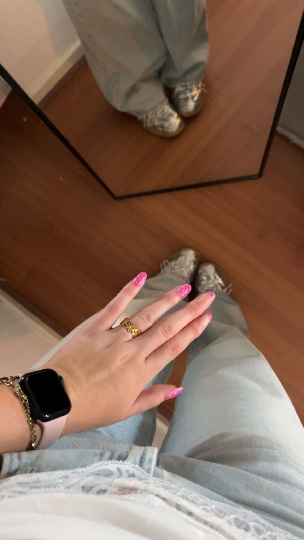 Infinite flowers ring