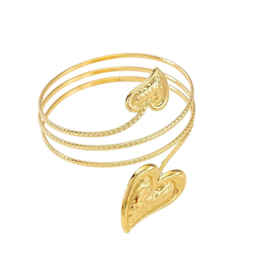 Boven armband lover - Roestvrij staal