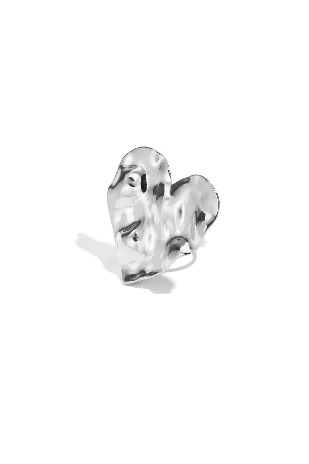 Molten Heart Ring - Roestvrij Staal