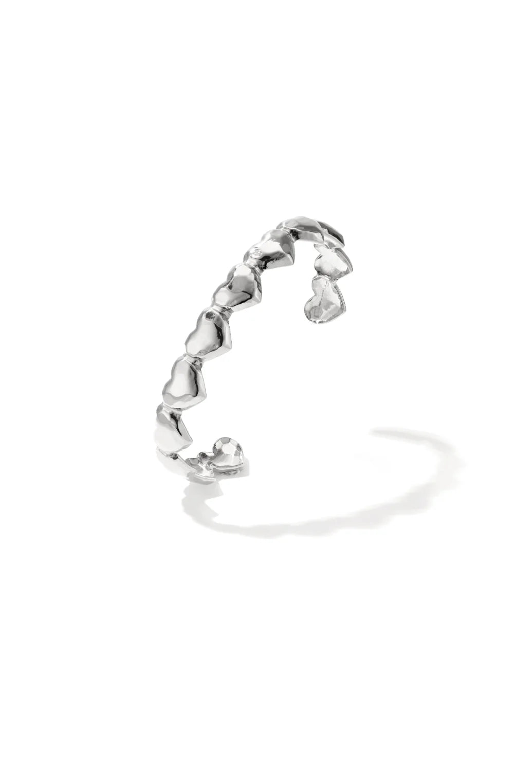 Heart Cuff Armband - Roestvrij Staal